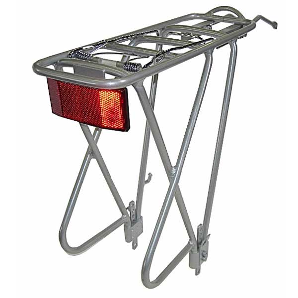 Biria 3-Leg Rear Rack, Aluminum Black – Family Bicycles